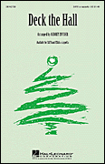 Deck the Hall SSAA choral sheet music cover